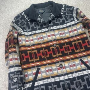 Pendleton Women's Aztec Southwestern Design 100% Wool Jacket Size Large